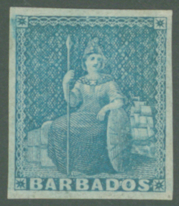 1852-55 Britannia (1d), SG3, Cat £60