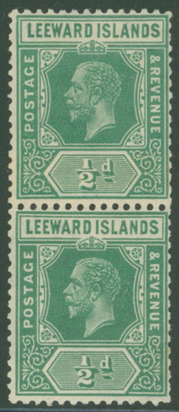 1931-32 ½d, pair, SG 82