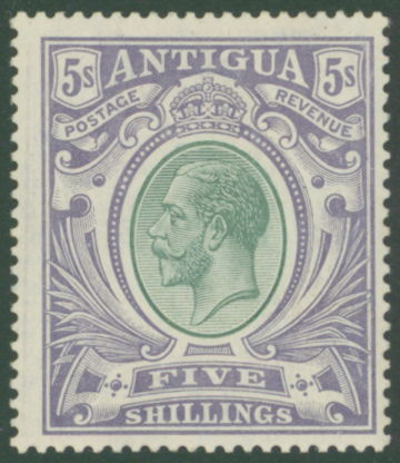 1913 MCCA 5s, SG 51, Cat £95