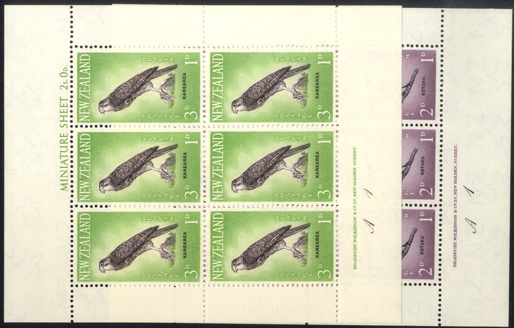1961 Health Stamps 2d +1d and 3d+1d Cat £24