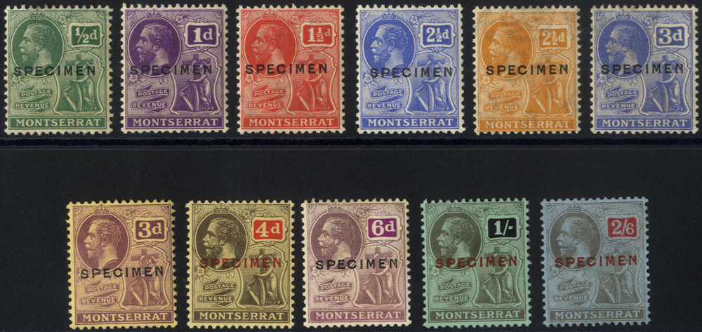 1922-29 MSCA 11 values up to 2/6d SG 64s/80s