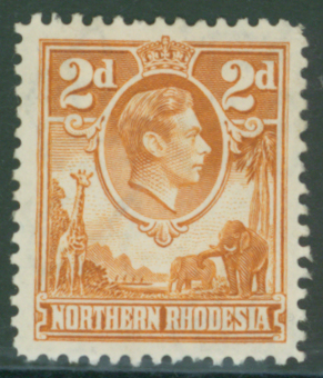 1938-52 2d yellow-brown