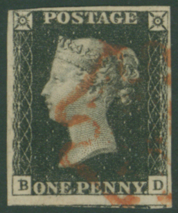 1840 1d black Plate 4 BD