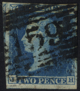 1841 2d blue Plate 3 JH