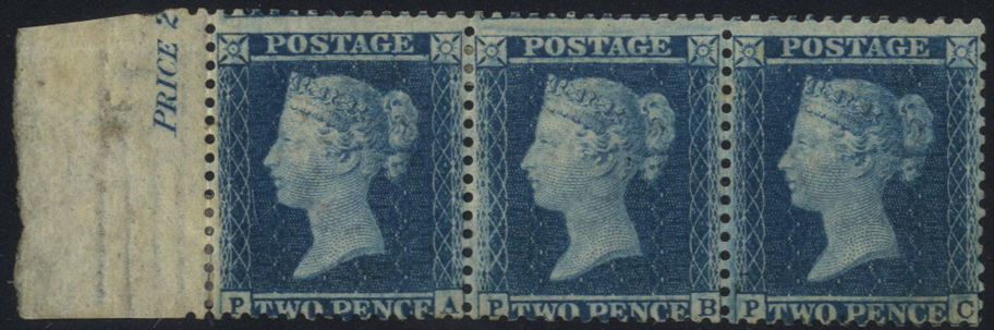 1855 2d greenish blue Plate 5 PA/PC