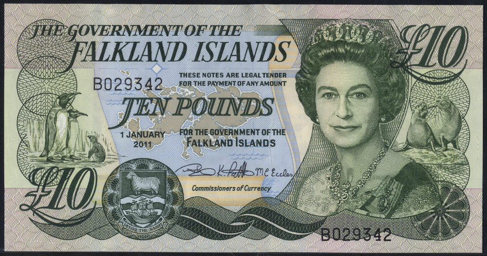 Falkland Islands 2011 £10