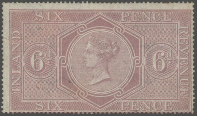 1860-67 wmk W40 6d pale reddish lilac, SG.F14, Cat. £250
