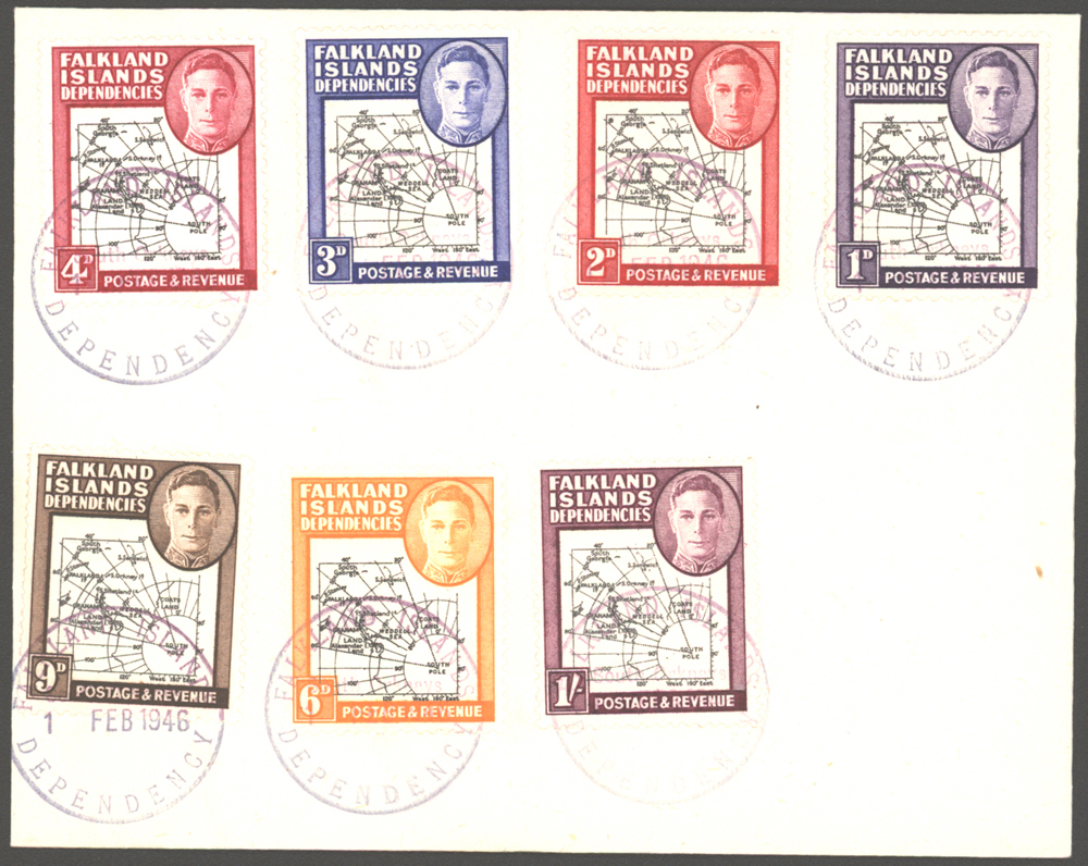 1946 Map set, Cat. £55