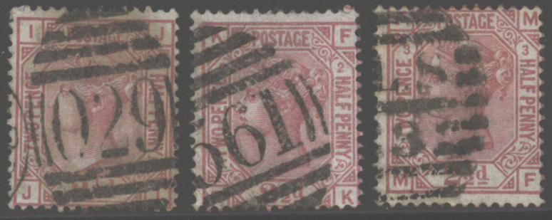 1873-80 wmk anchor, white paper 2&frac12;d rosy mauve, Pl. 1, 2 & 3,  SG.139, Cat. £415