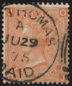 DANISH WEST INDIES - ST. THOMAS 1865-67 4d vermilion, SG.Z10, Cat. £50