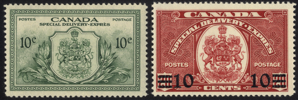 1939 10c on 20c Special Delivery