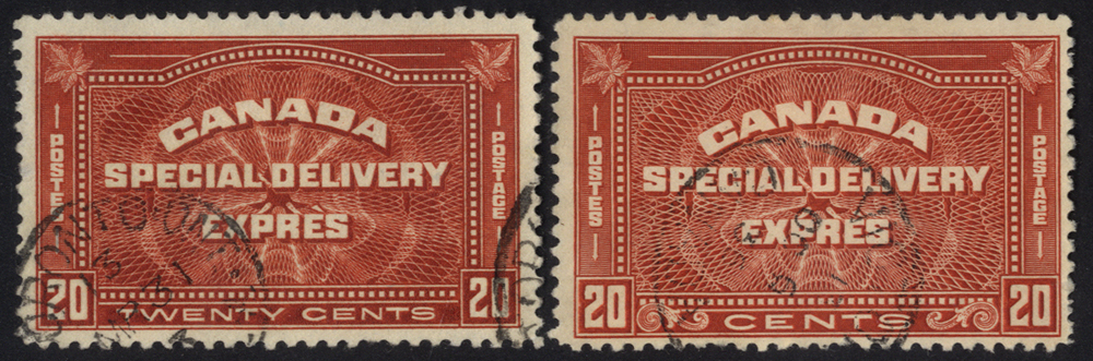 1930 & 1932 20c Special Delivery