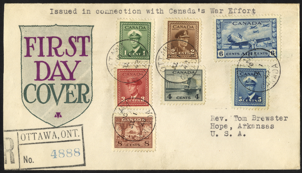 1947 July 1st illustrated First Day cover