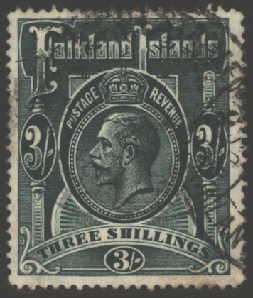 1912-20 MCCA 3s slate green
