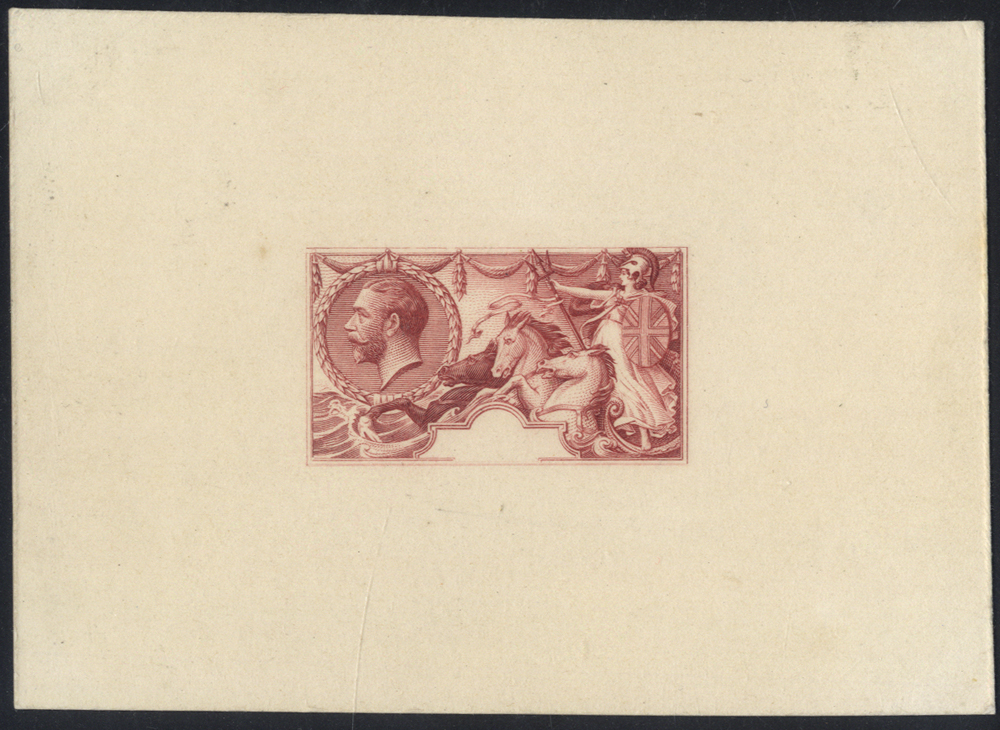 1912 Seahorse Master Die Proof (stage 4) Cat. £50,000