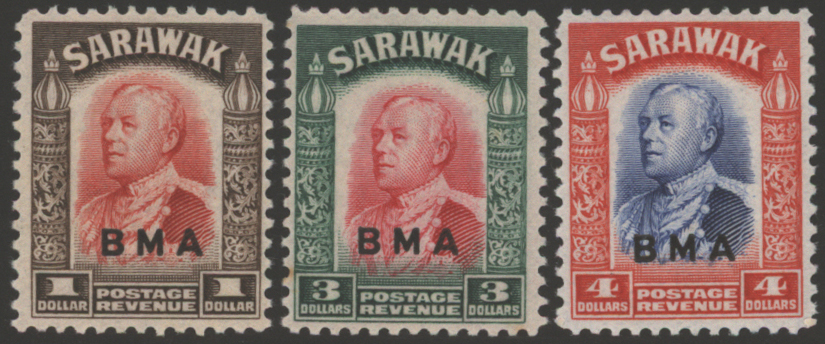 1945 B.M.A $1, $3 & $4