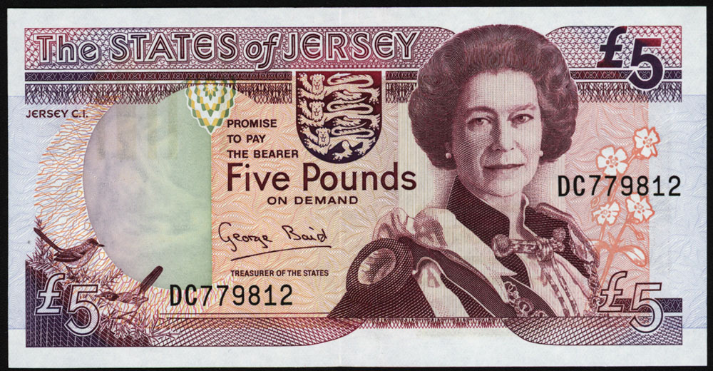 1993 £5, A/UNC