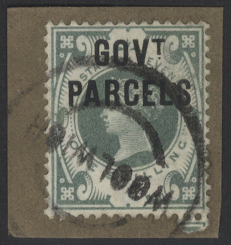1890 1s dull green