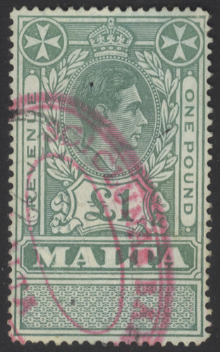 1945 REVENUE £1 green P.14