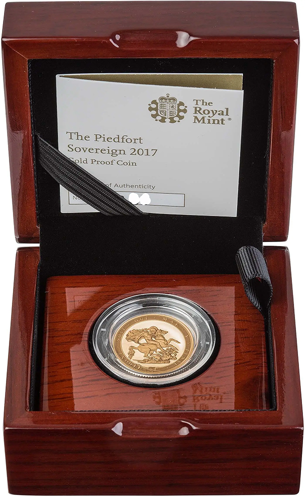 2017 Gold Sovereign Piedfort Proof