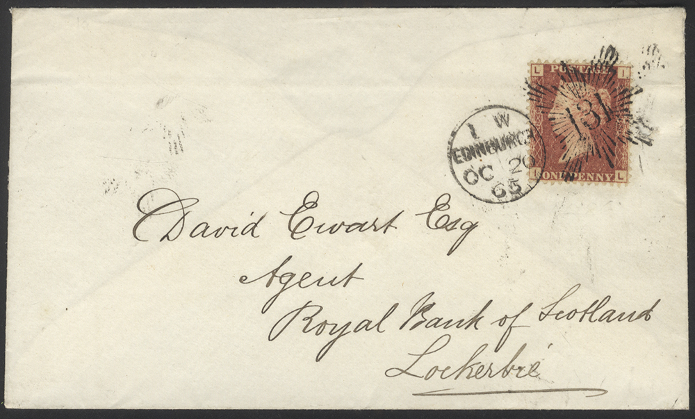 1865 cover Edinburgh to Lockerbie