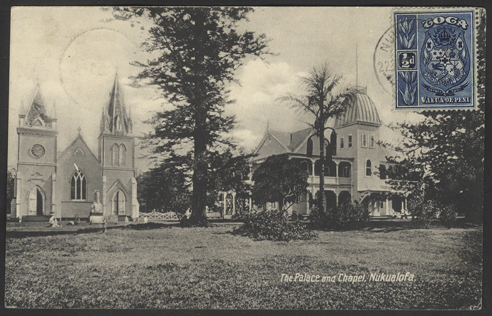 1912 1d King George Tupou II P.Stationery Card