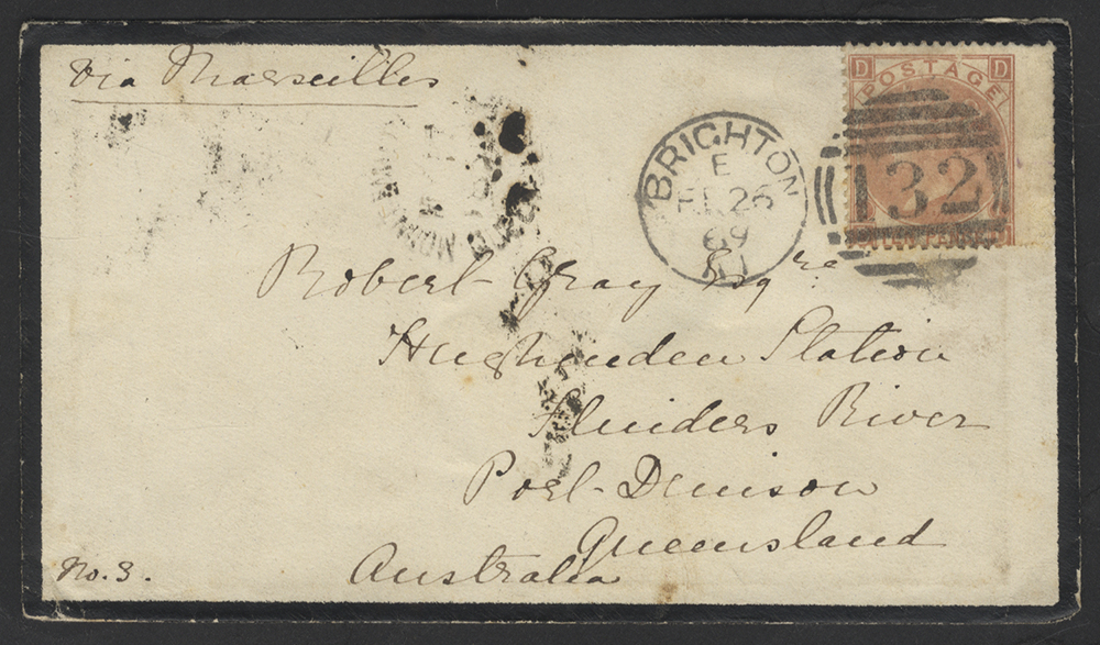 1869 Mourning Cover